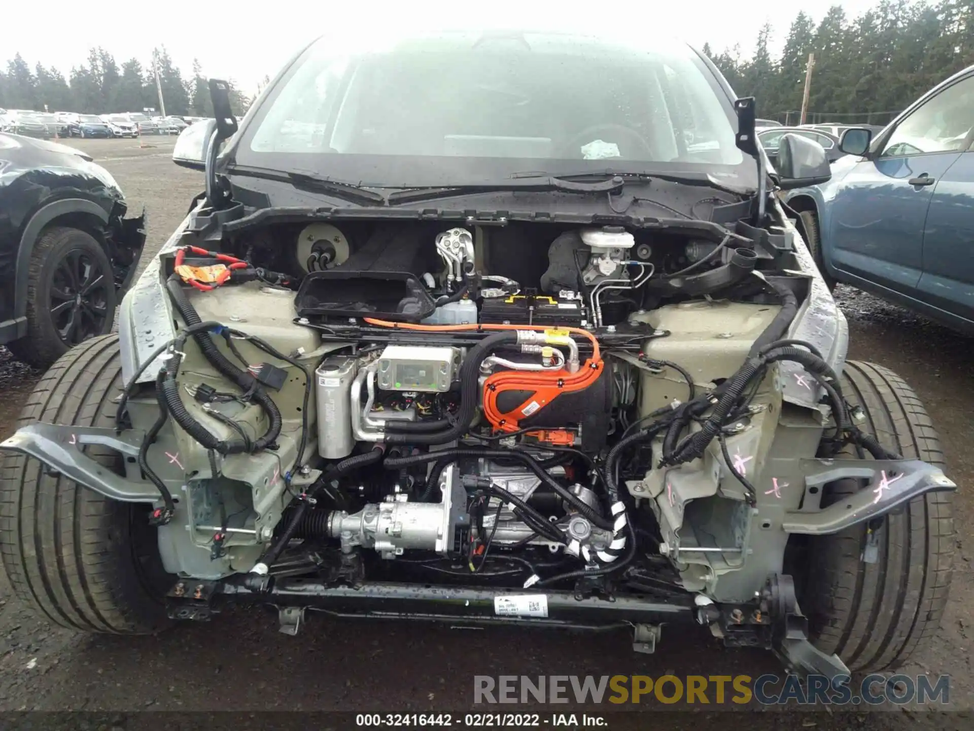 6 Photograph of a damaged car 5YJYGDEFXMF274333 TESLA MODEL Y 2021