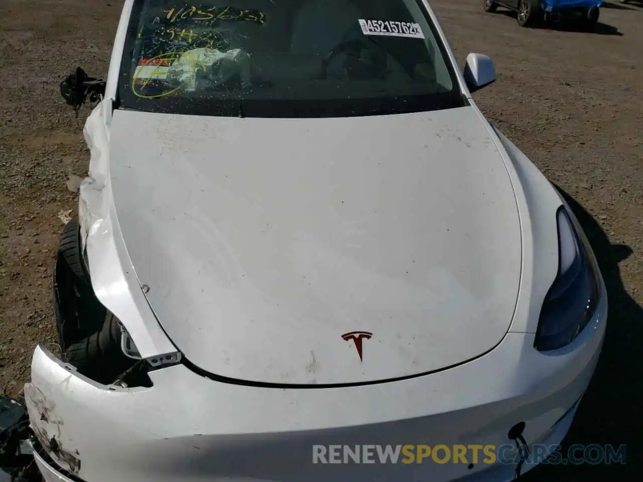 7 Photograph of a damaged car 5YJYGDEFXMF277863 TESLA MODEL Y 2021