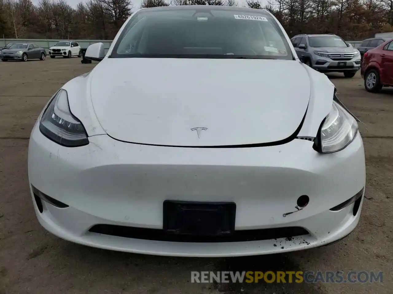 5 Photograph of a damaged car 7SAYGAEE1NF377926 TESLA MODEL Y 2022