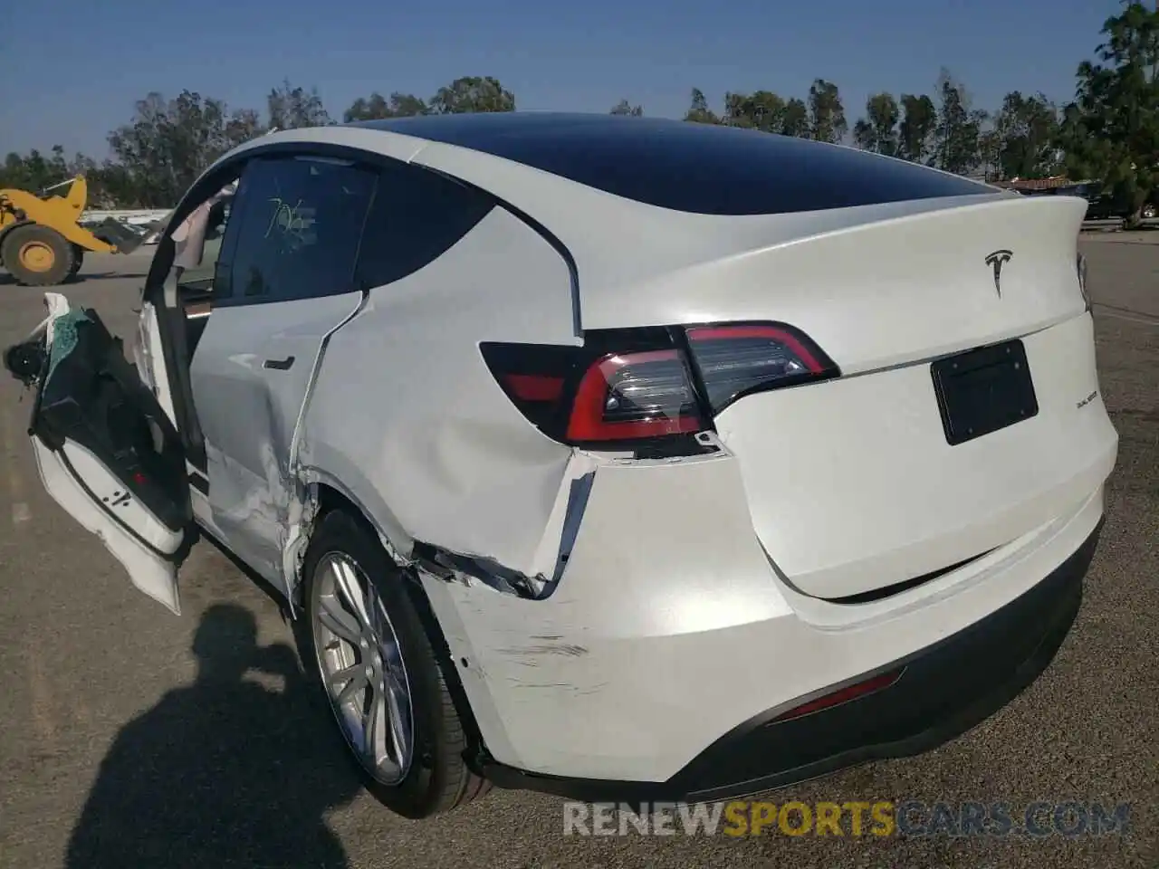 3 Photograph of a damaged car 7SAYGAEE3NF378897 TESLA MODEL Y 2022