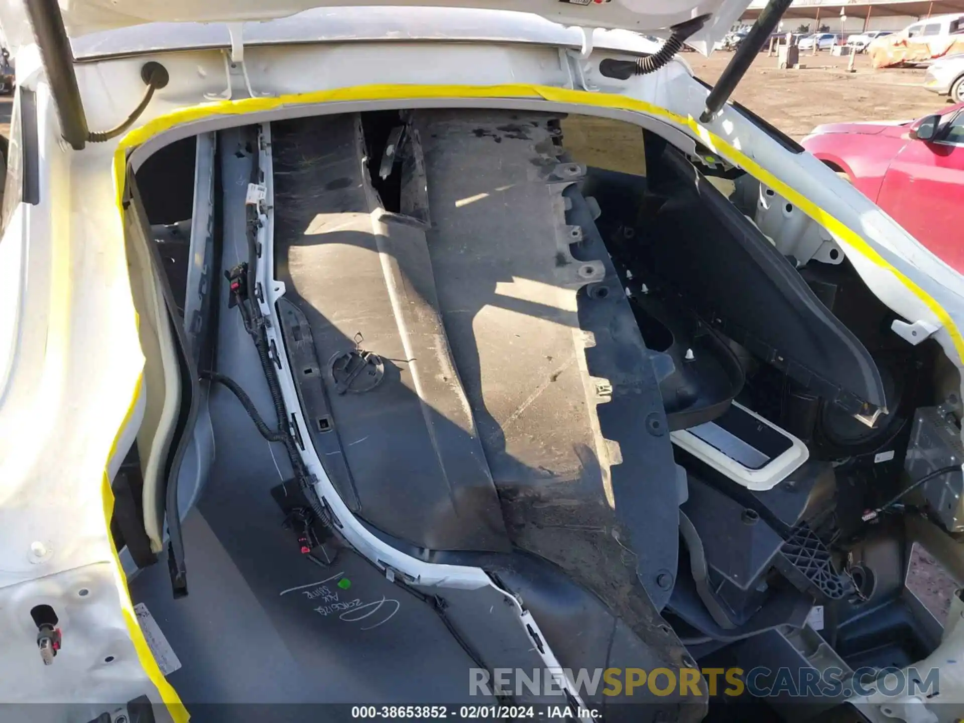 12 Photograph of a damaged car 7SAYGAEE6NF508073 TESLA MODEL Y 2022