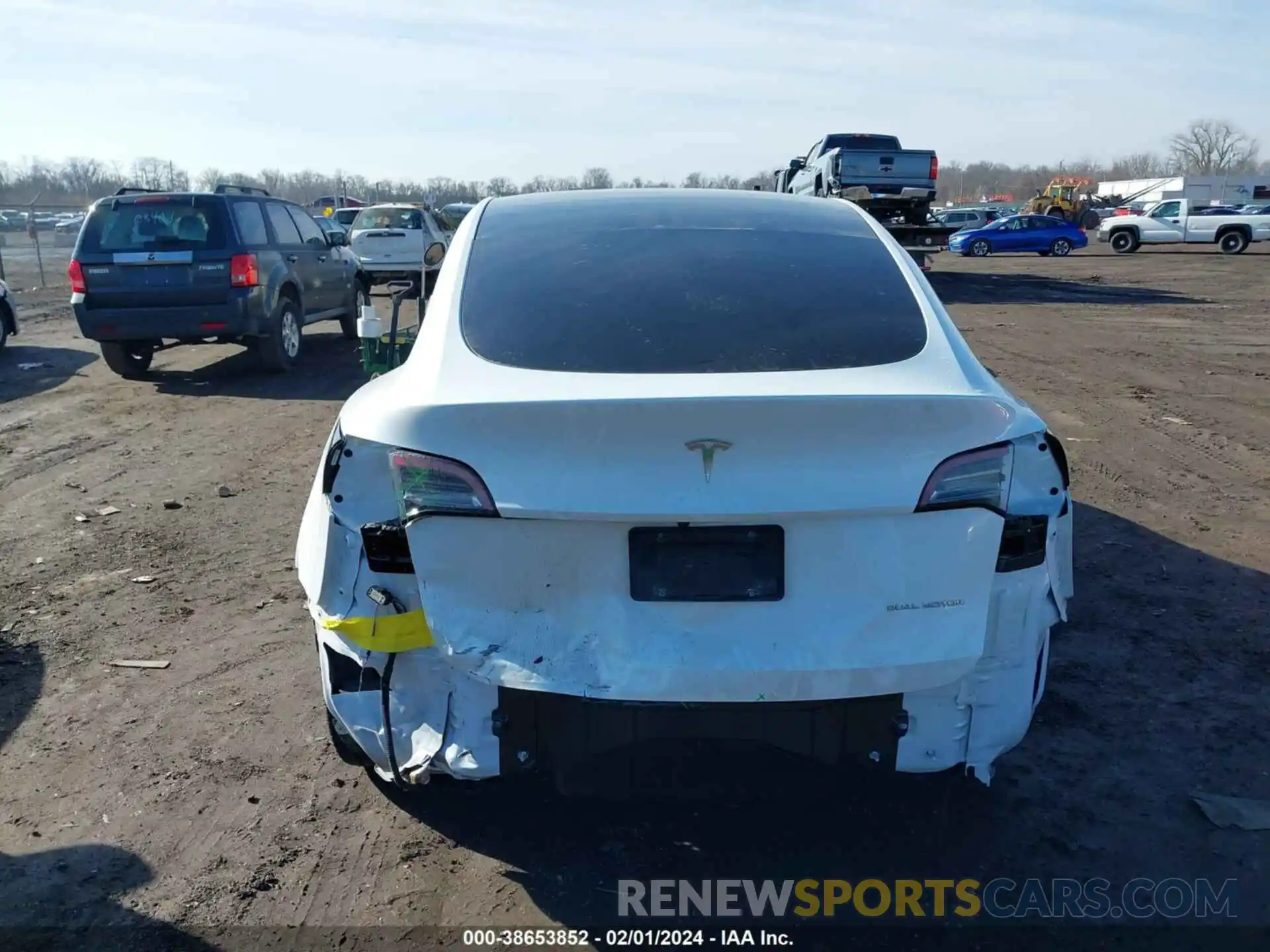 17 Фотография поврежденного автомобиля 7SAYGAEE6NF508073 TESLA MODEL Y 2022