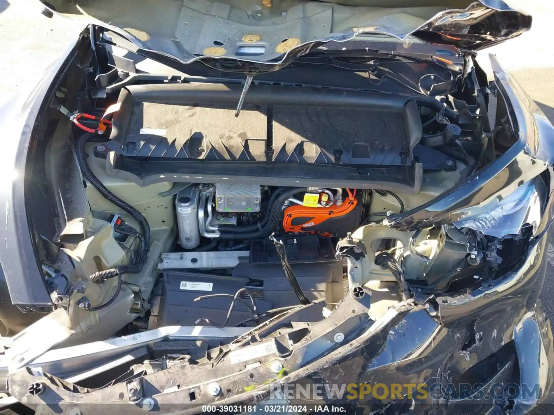 10 Photograph of a damaged car 7SAYGAEE6NF550338 TESLA MODEL Y 2022