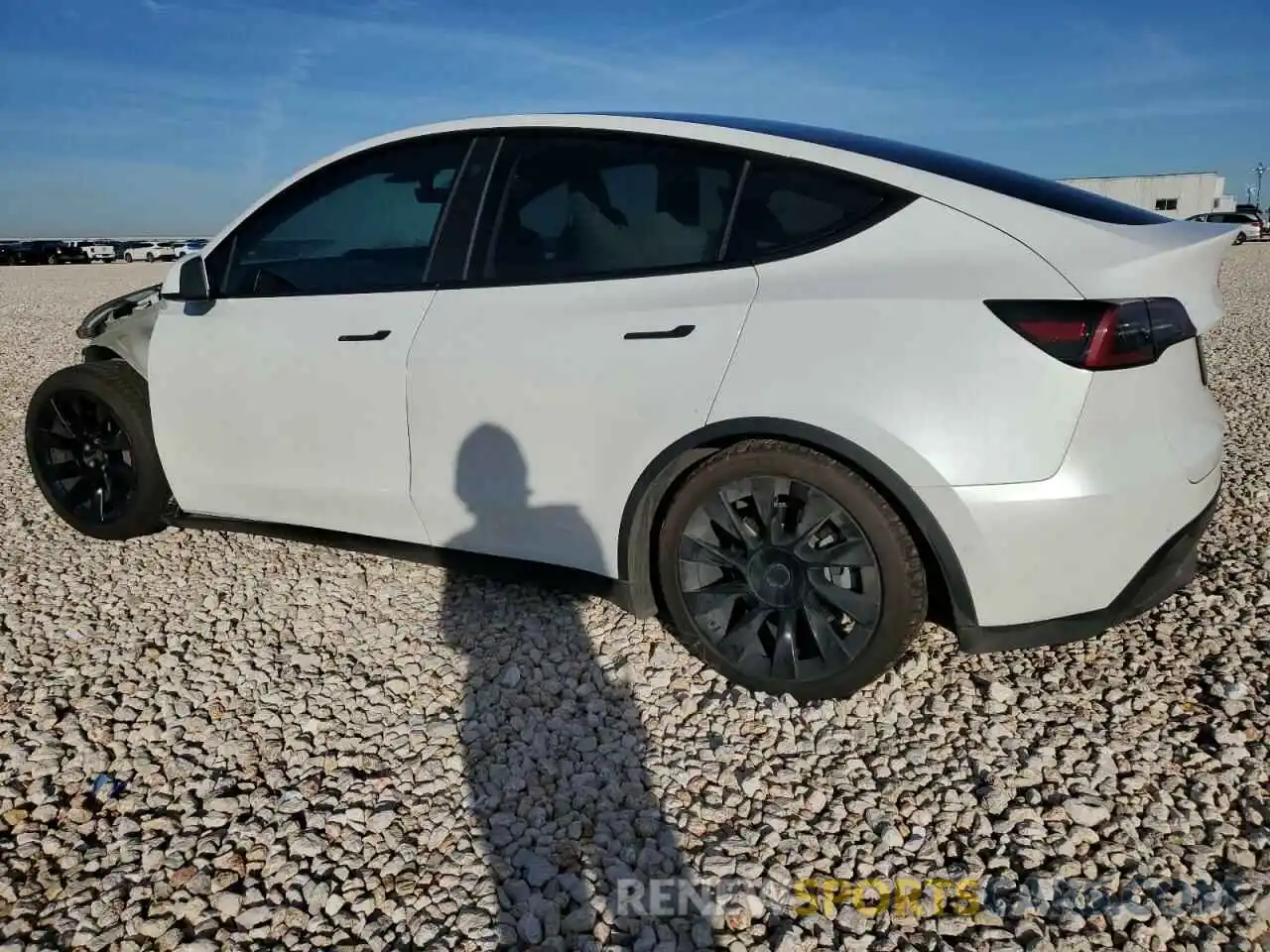 2 Photograph of a damaged car 7SAYGAEE7NF336216 TESLA MODEL Y 2022