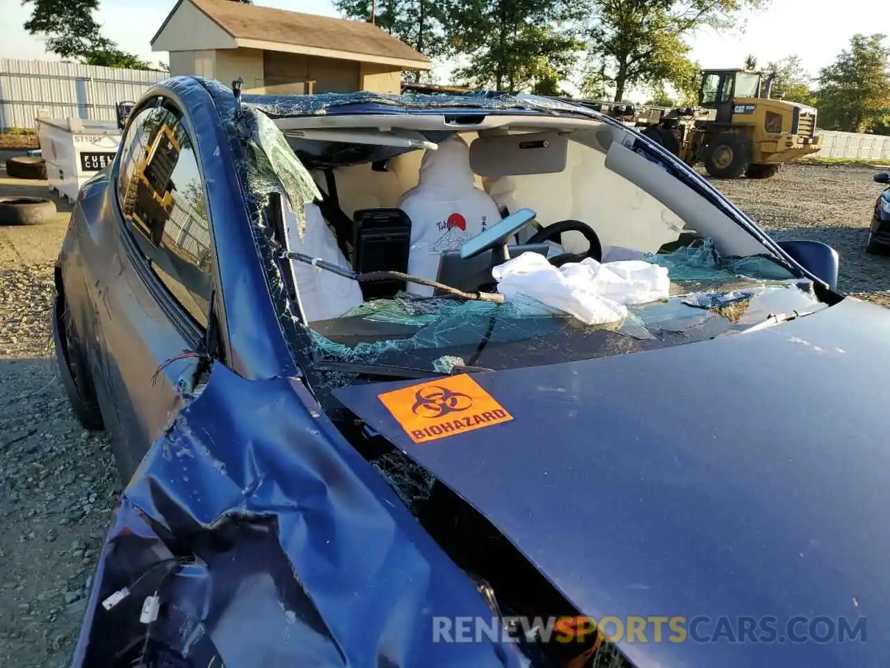 9 Photograph of a damaged car 7SAYGAEE9NF514949 TESLA MODEL Y 2022