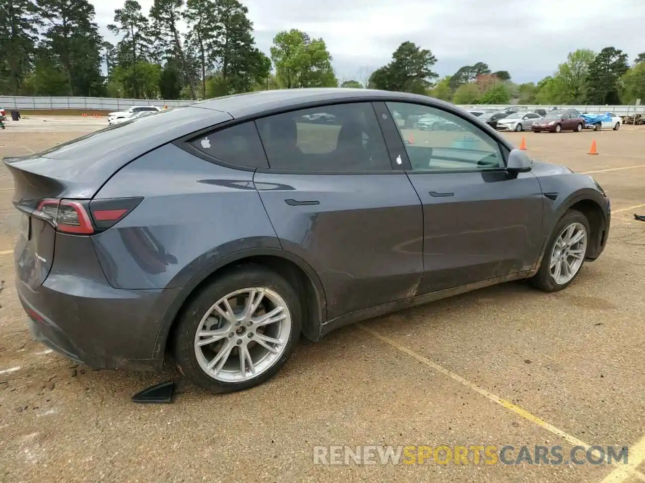 3 Photograph of a damaged car 7SAYGDEE0NA005718 TESLA MODEL Y 2022