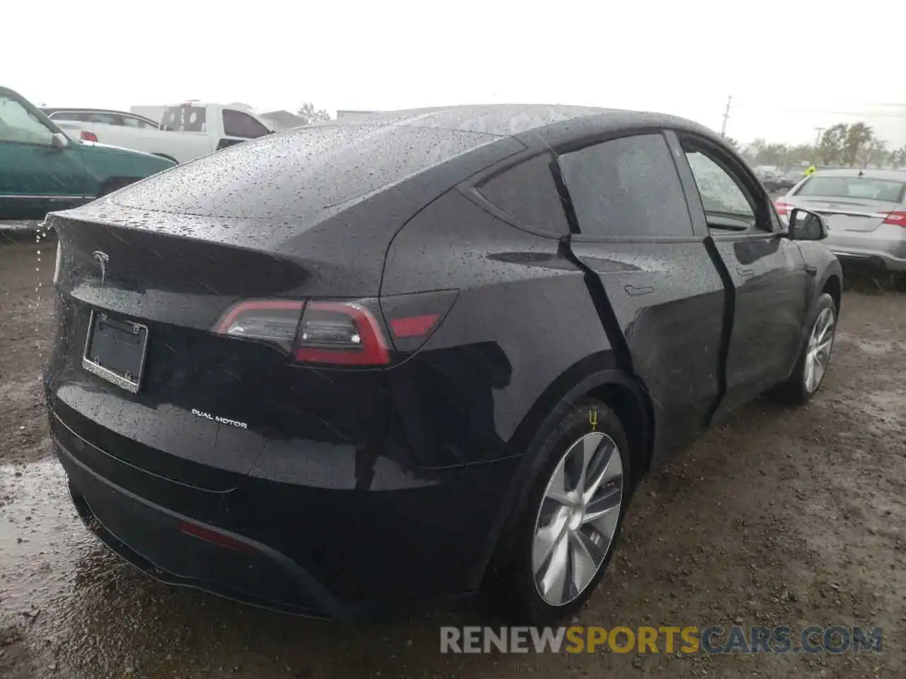 4 Фотография поврежденного автомобиля 7SAYGDEE0NF341954 TESLA MODEL Y 2022