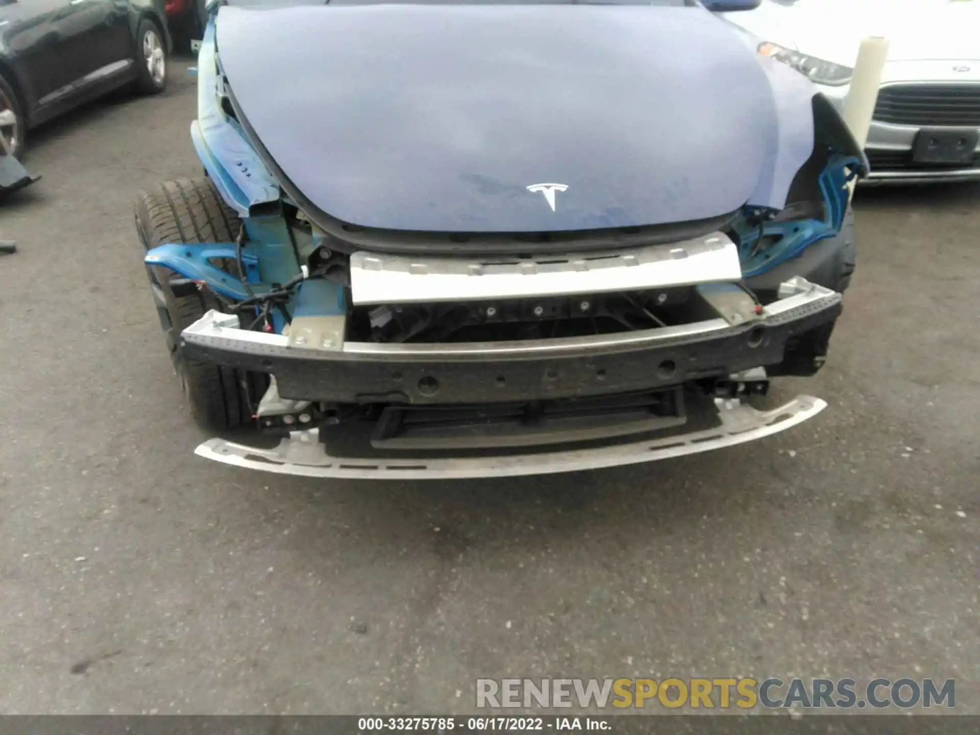 6 Photograph of a damaged car 7SAYGDEE0NF346586 TESLA MODEL Y 2022