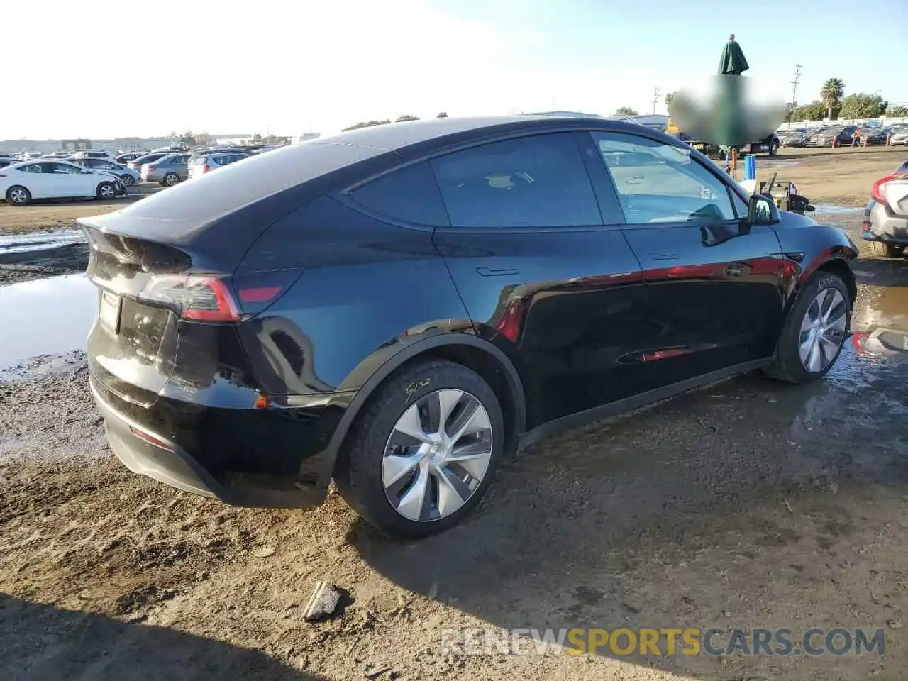 3 Photograph of a damaged car 7SAYGDEE0NF375747 TESLA MODEL Y 2022