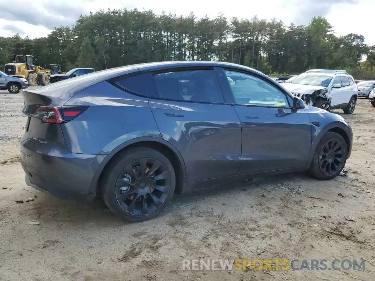 3 Photograph of a damaged car 7SAYGDEE0NF438619 TESLA MODEL Y 2022