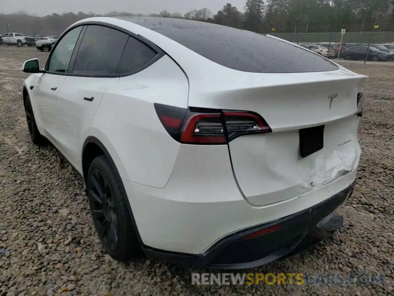 3 Photograph of a damaged car 7SAYGDEE1NF314469 TESLA MODEL Y 2022