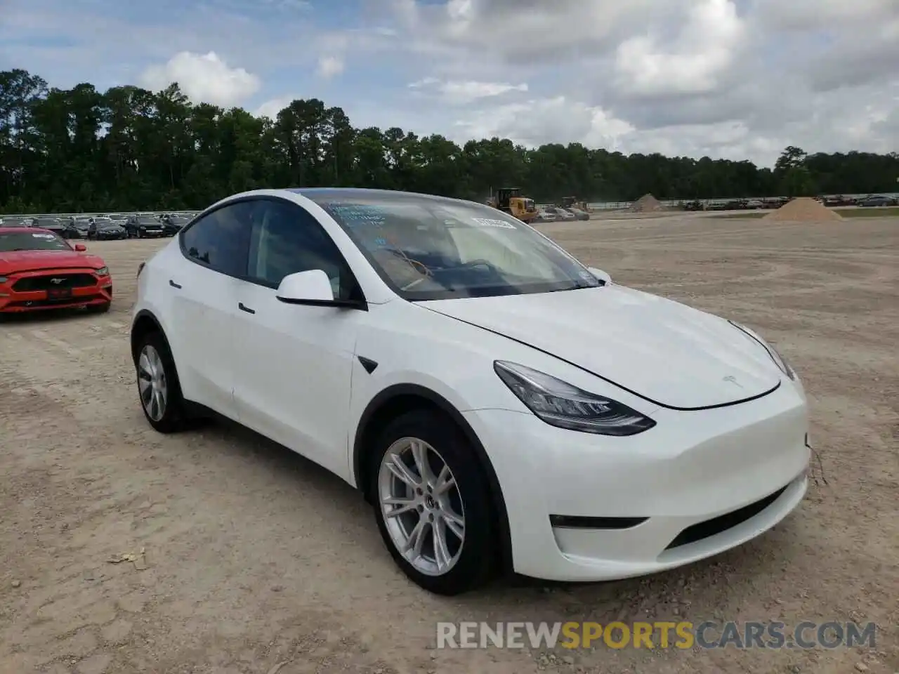 1 Photograph of a damaged car 7SAYGDEE1NF315105 TESLA MODEL Y 2022