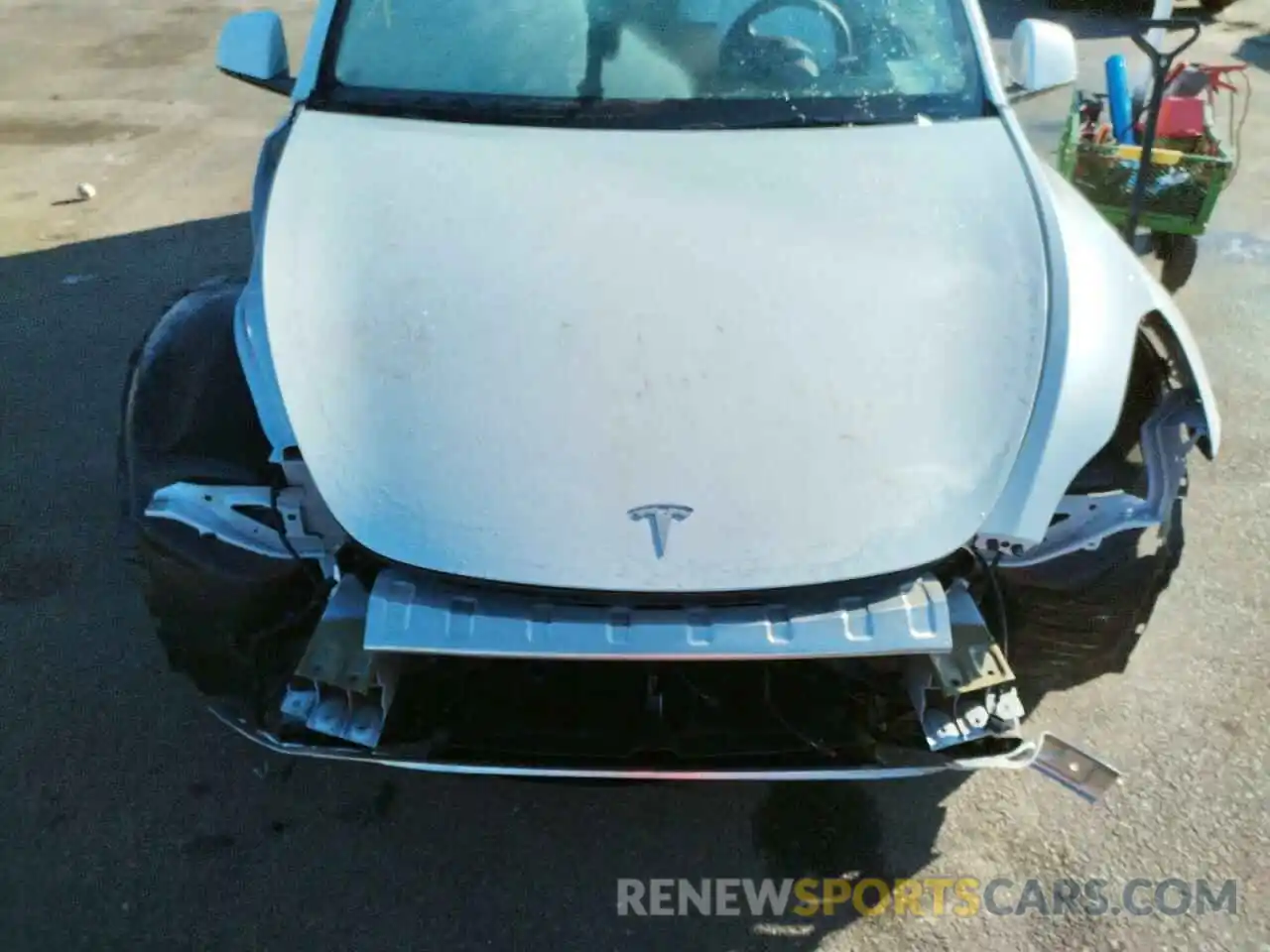 7 Photograph of a damaged car 7SAYGDEE1NF327531 TESLA MODEL Y 2022