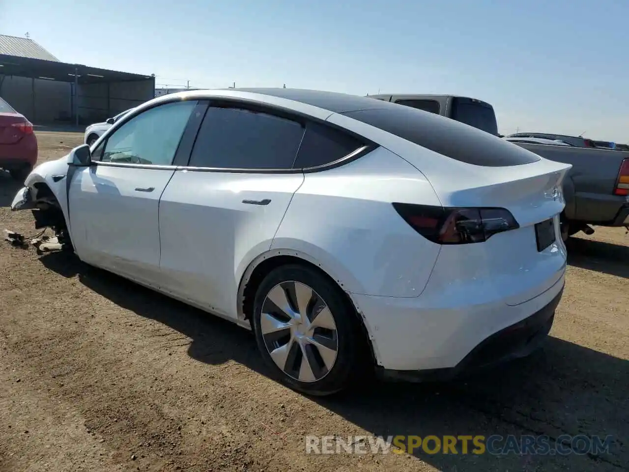 3 Photograph of a damaged car 7SAYGDEE1NF337573 TESLA MODEL Y 2022