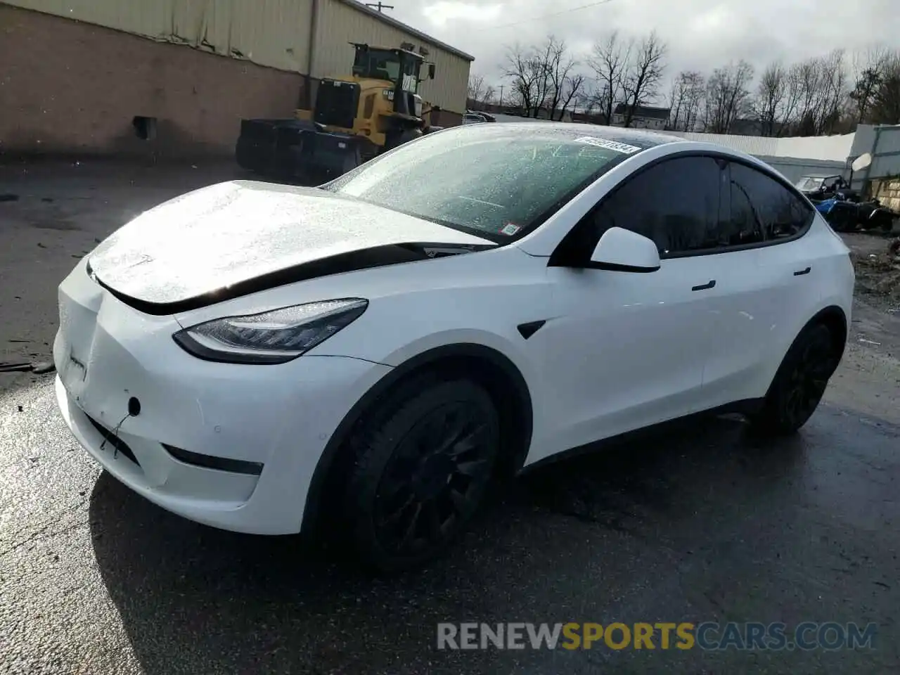 1 Photograph of a damaged car 7SAYGDEE1NF338349 TESLA MODEL Y 2022