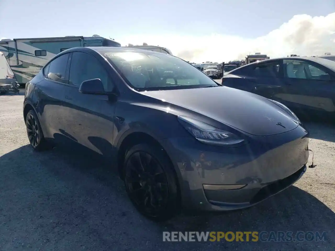 1 Photograph of a damaged car 7SAYGDEE1NF418279 TESLA MODEL Y 2022