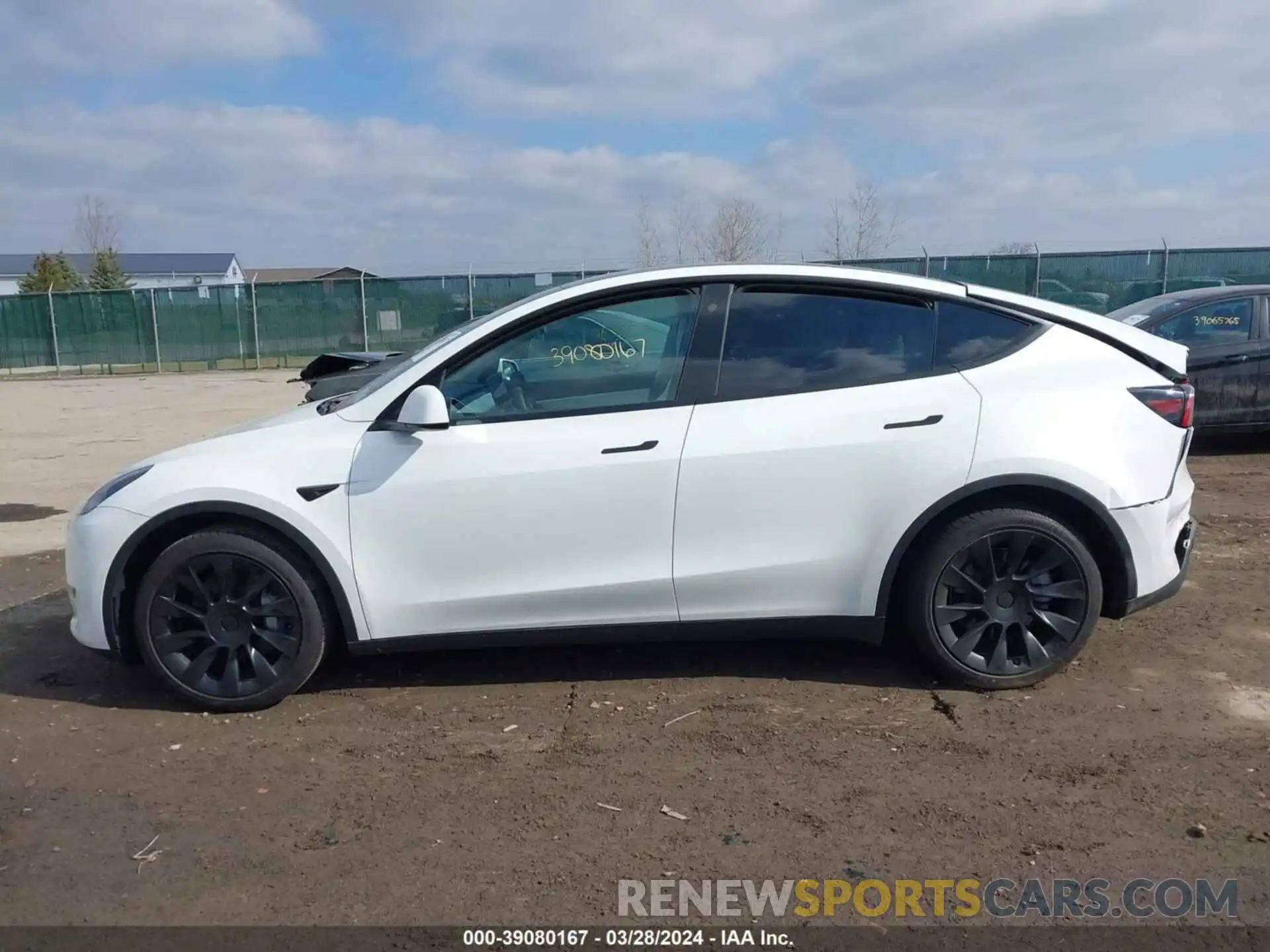 14 Photograph of a damaged car 7SAYGDEE1NF419206 TESLA MODEL Y 2022