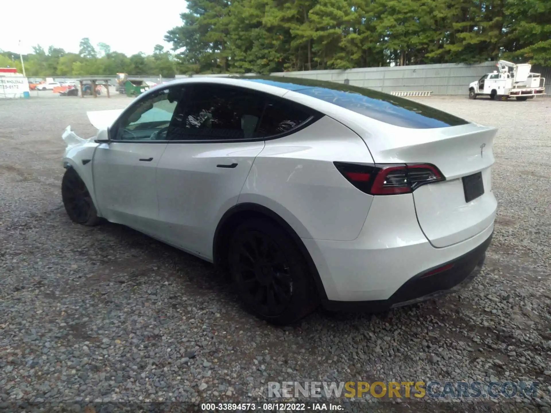 3 Photograph of a damaged car 7SAYGDEE1NF435843 TESLA MODEL Y 2022