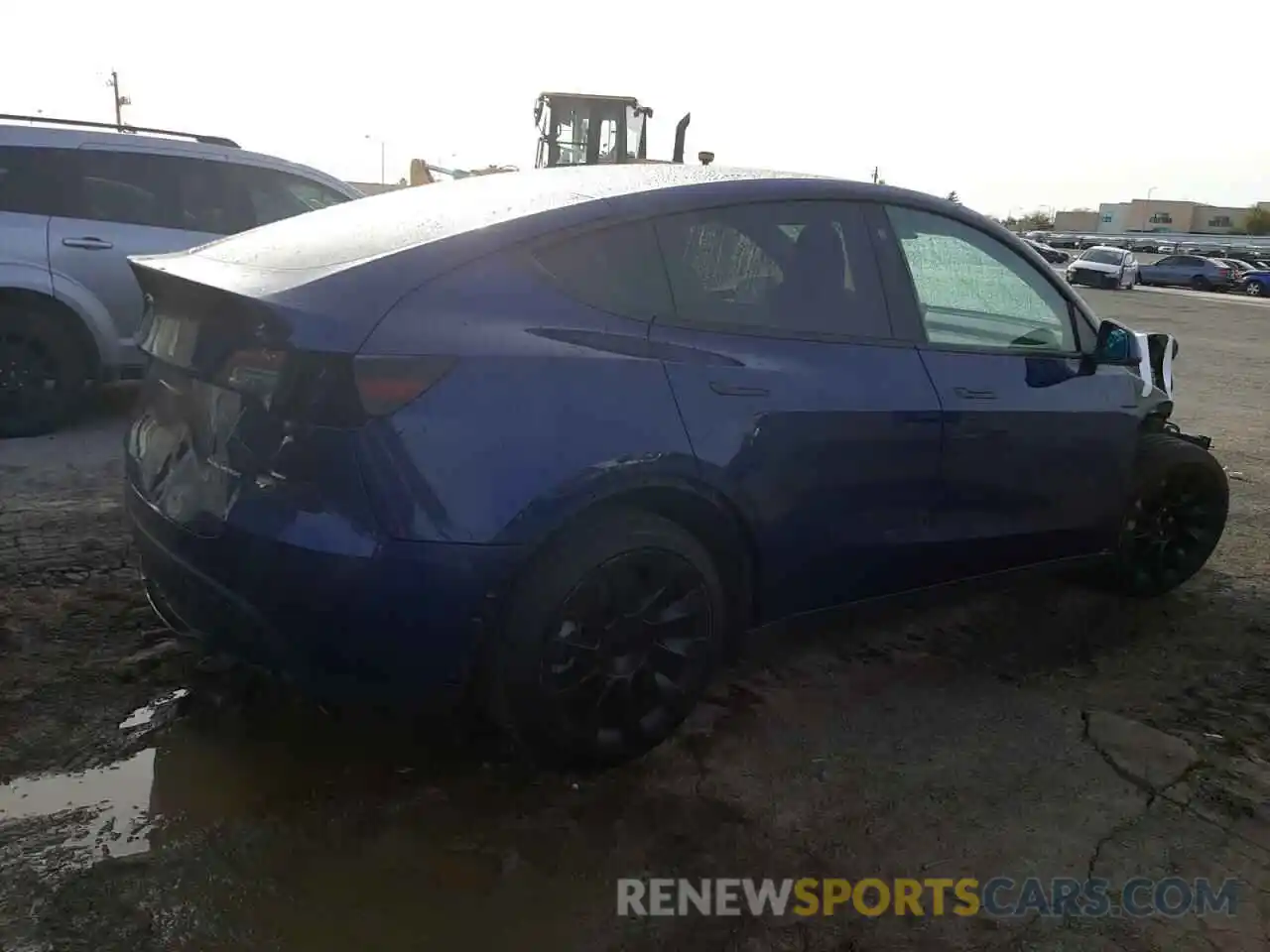 3 Photograph of a damaged car 7SAYGDEE1NF480538 TESLA MODEL Y 2022