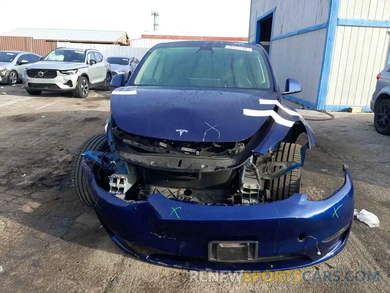 5 Photograph of a damaged car 7SAYGDEE1NF480538 TESLA MODEL Y 2022