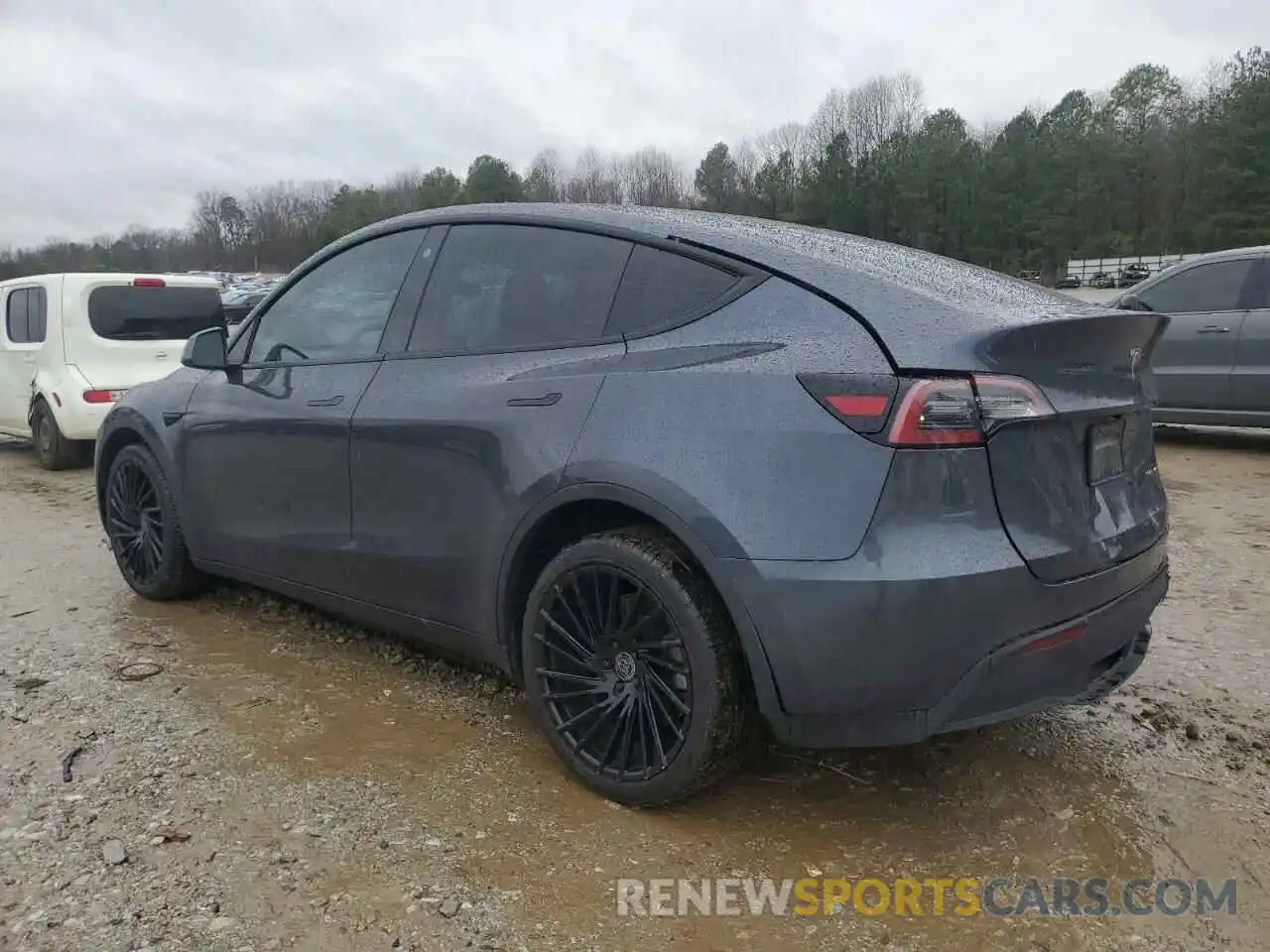 2 Photograph of a damaged car 7SAYGDEE2NF307319 TESLA MODEL Y 2022