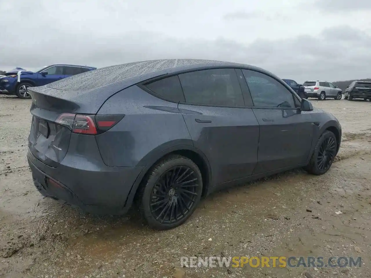 3 Photograph of a damaged car 7SAYGDEE2NF307319 TESLA MODEL Y 2022