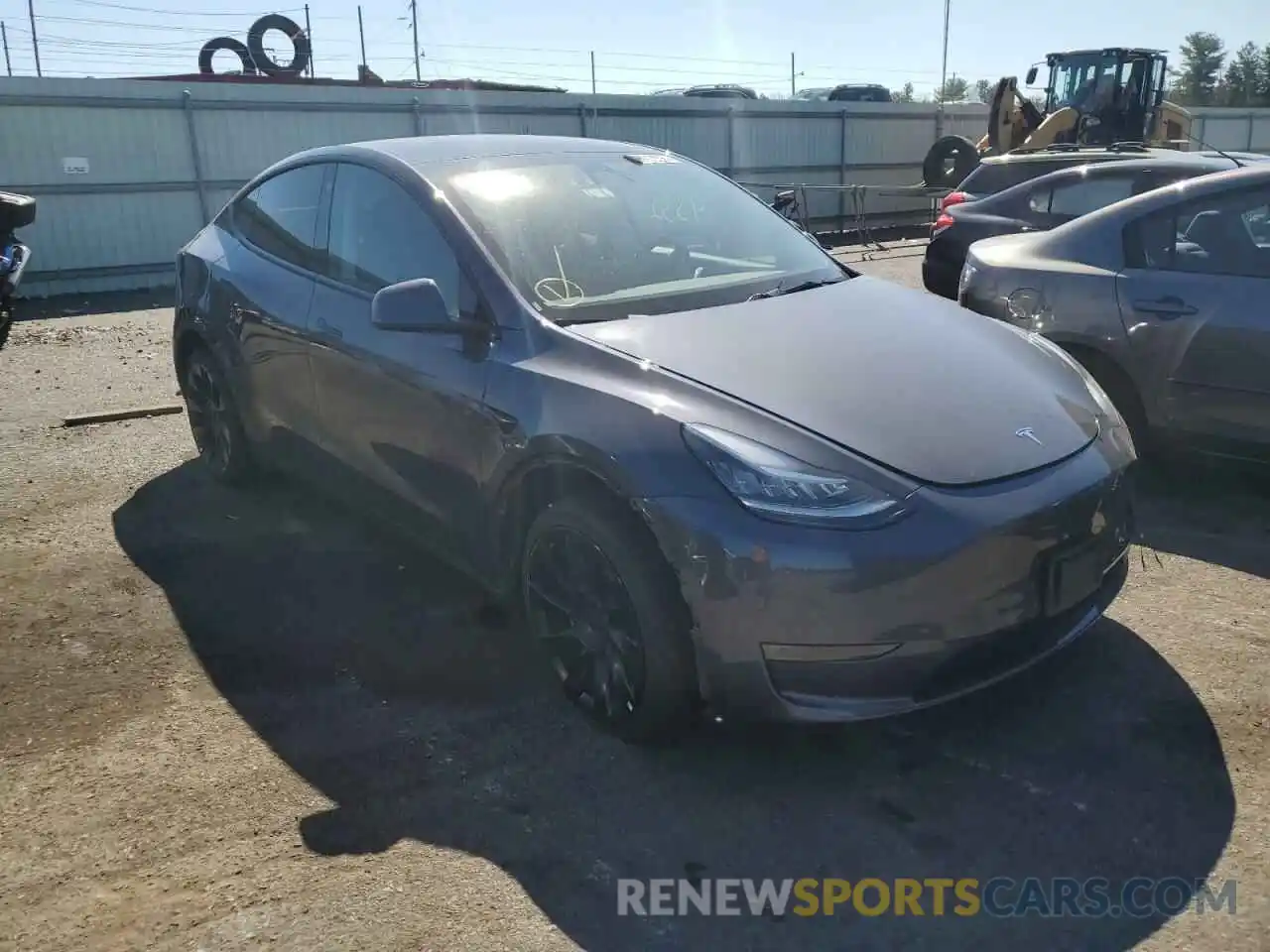 1 Photograph of a damaged car 7SAYGDEE2NF386359 TESLA MODEL Y 2022