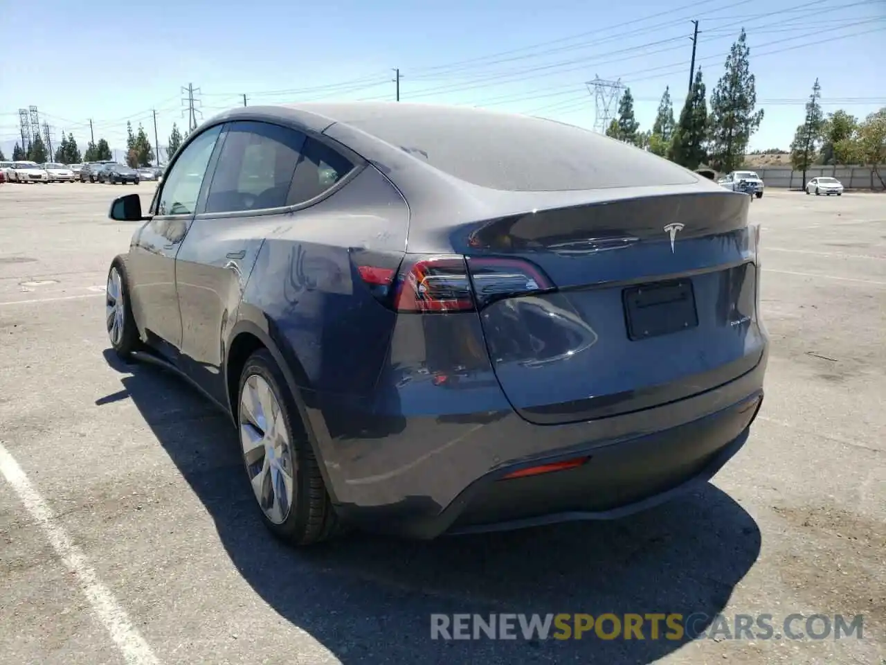 3 Photograph of a damaged car 7SAYGDEE2NF428013 TESLA MODEL Y 2022