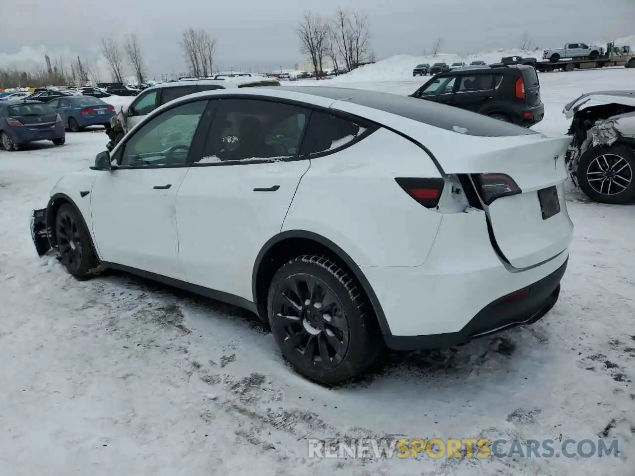 2 Photograph of a damaged car 7SAYGDEE2NF534817 TESLA MODEL Y 2022