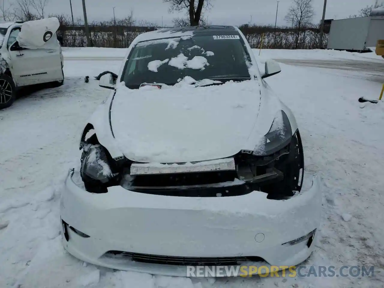 5 Photograph of a damaged car 7SAYGDEE2NF534817 TESLA MODEL Y 2022