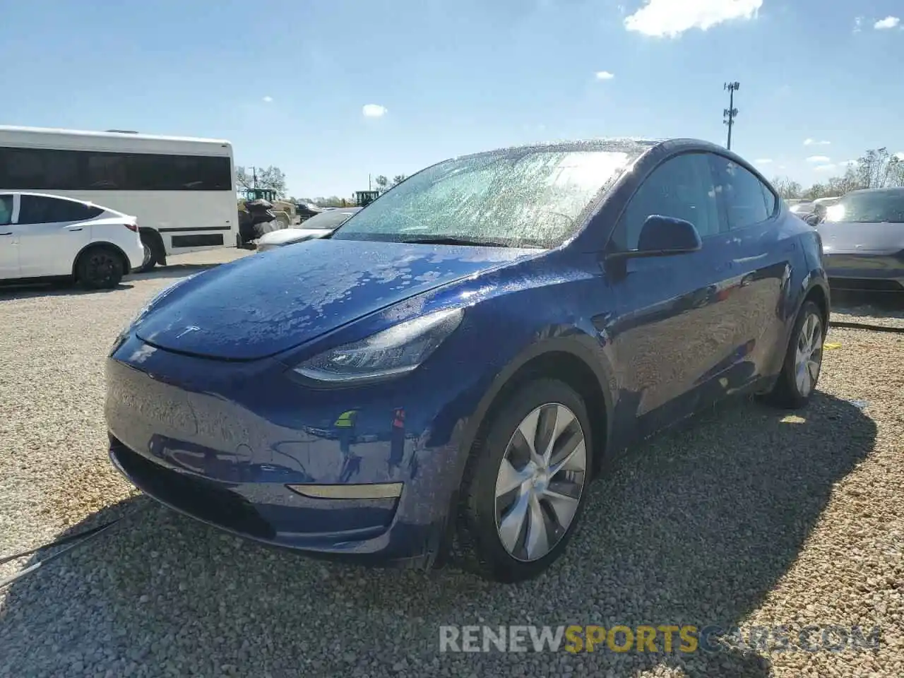 2 Photograph of a damaged car 7SAYGDEE3NA004739 TESLA MODEL Y 2022