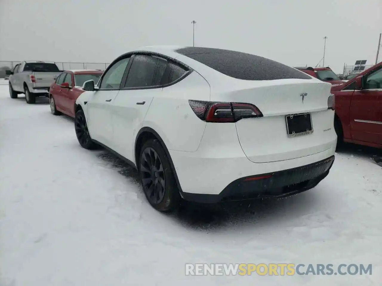 3 Photograph of a damaged car 7SAYGDEE3NF312867 TESLA MODEL Y 2022