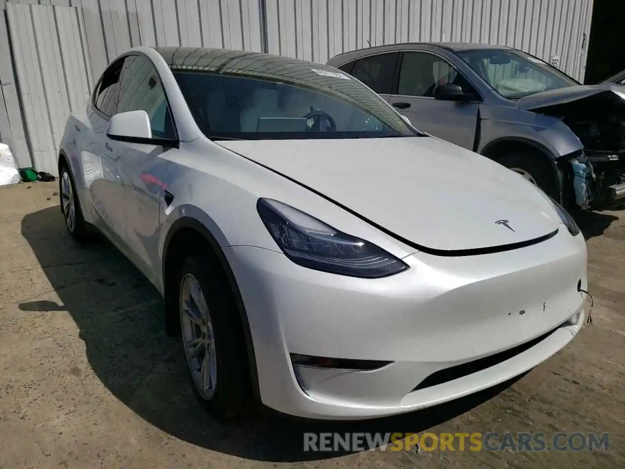 1 Photograph of a damaged car 7SAYGDEE3NF320032 TESLA MODEL Y 2022