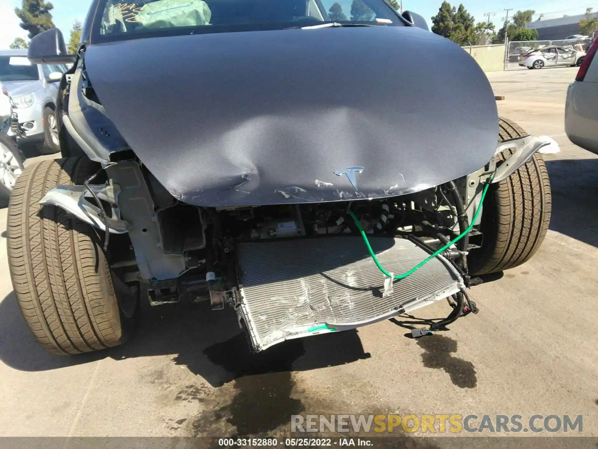 6 Photograph of a damaged car 7SAYGDEE3NF341981 TESLA MODEL Y 2022