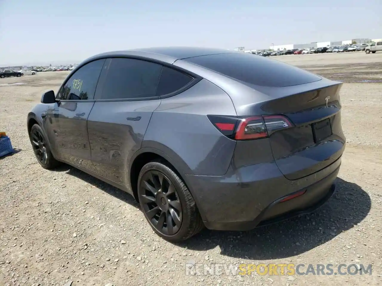 3 Фотография поврежденного автомобиля 7SAYGDEE3NF345559 TESLA MODEL Y 2022