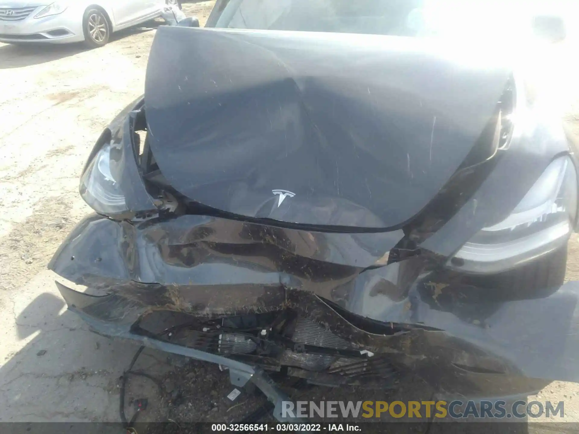 6 Photograph of a damaged car 7SAYGDEE3NF364418 TESLA MODEL Y 2022