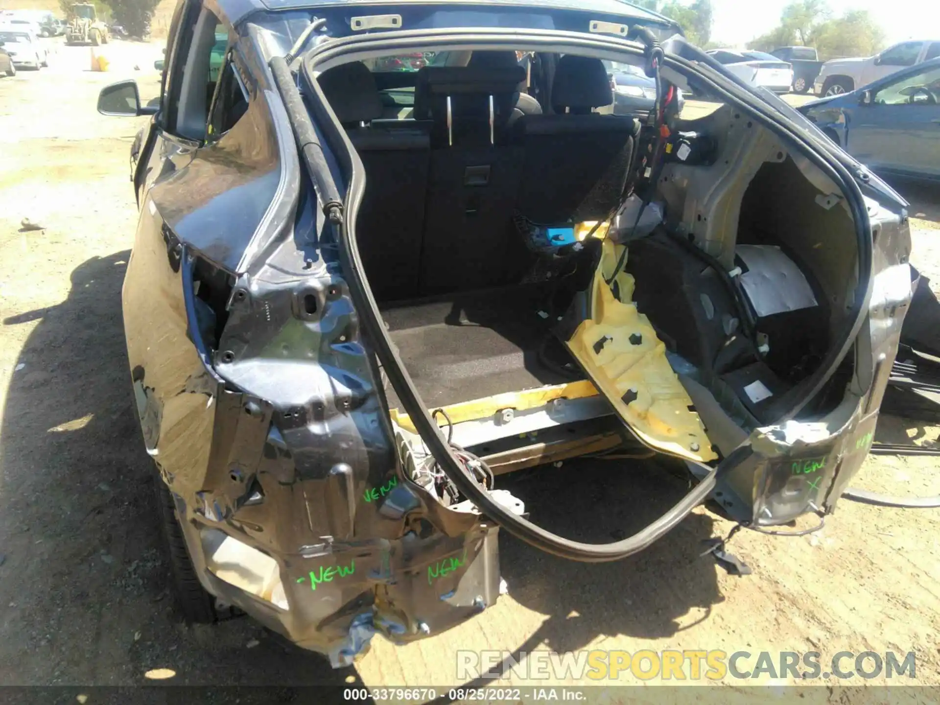 6 Photograph of a damaged car 7SAYGDEE3NF365908 TESLA MODEL Y 2022