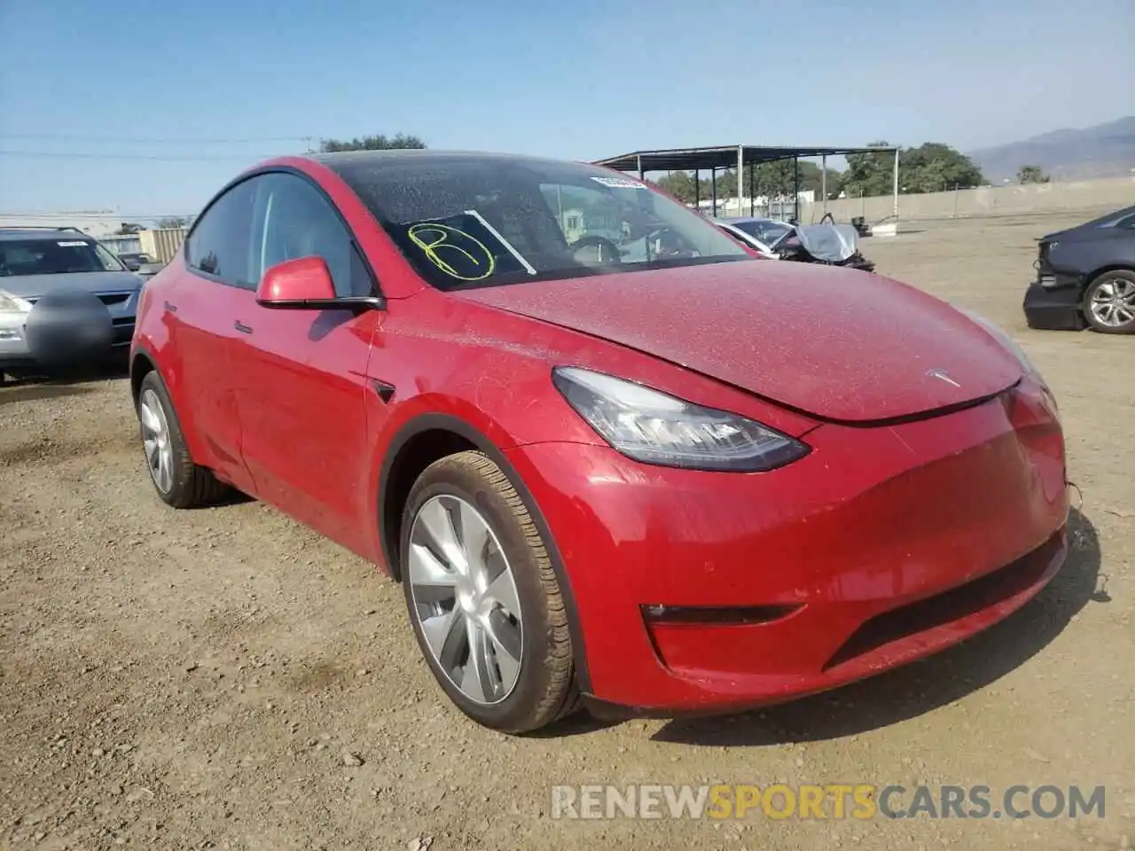 1 Photograph of a damaged car 7SAYGDEE4NF344534 TESLA MODEL Y 2022