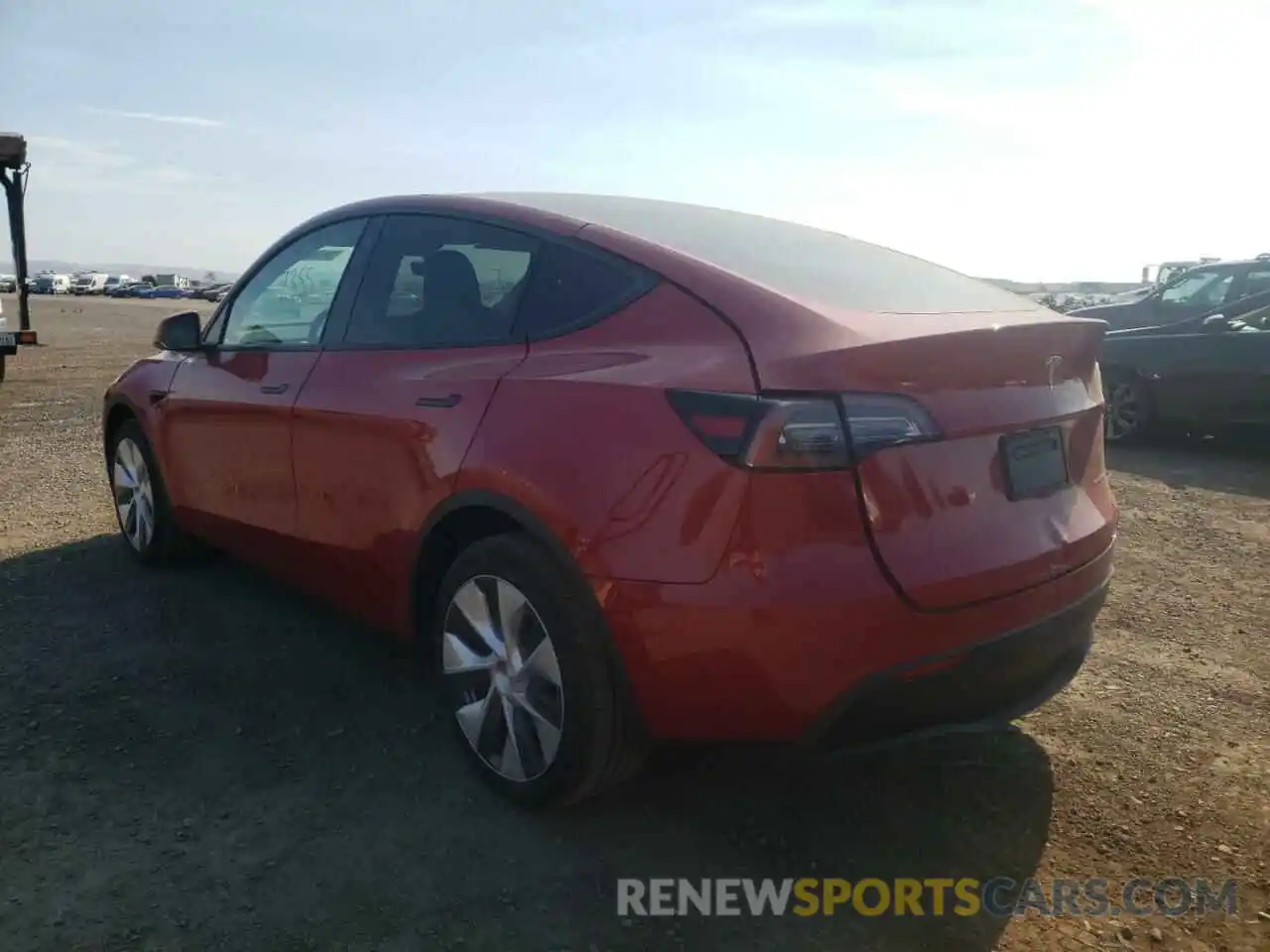 3 Photograph of a damaged car 7SAYGDEE4NF344534 TESLA MODEL Y 2022