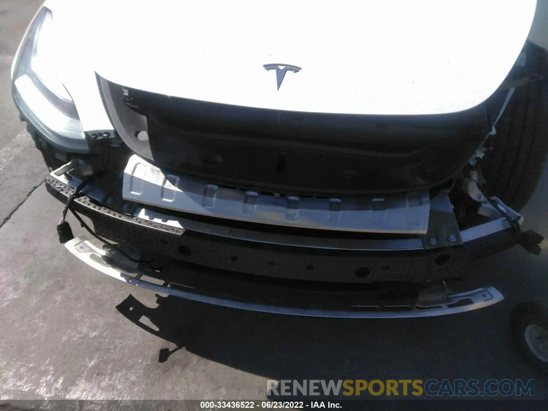 6 Photograph of a damaged car 7SAYGDEE4NF345411 TESLA MODEL Y 2022