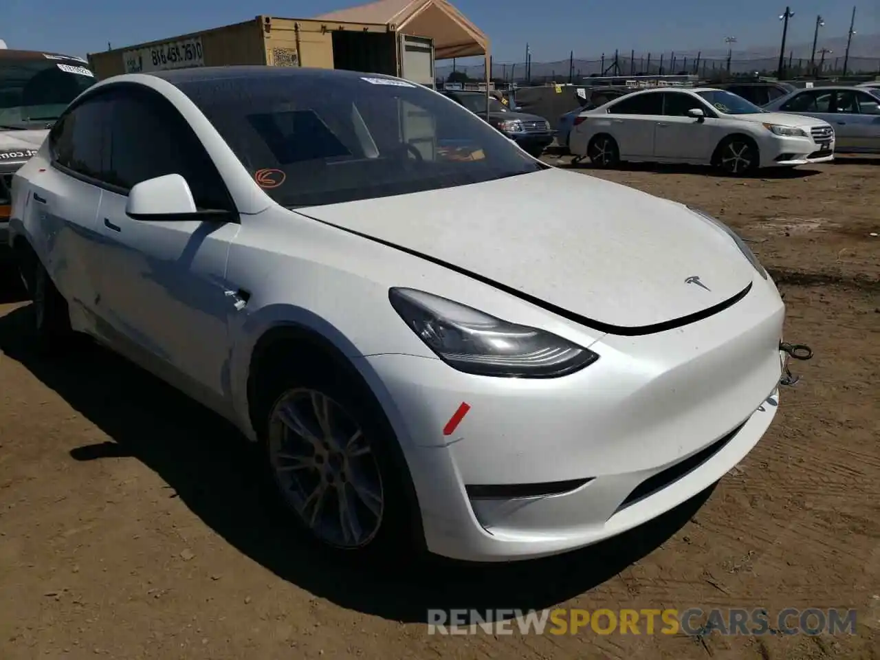 1 Фотография поврежденного автомобиля 7SAYGDEE4NF346719 TESLA MODEL Y 2022