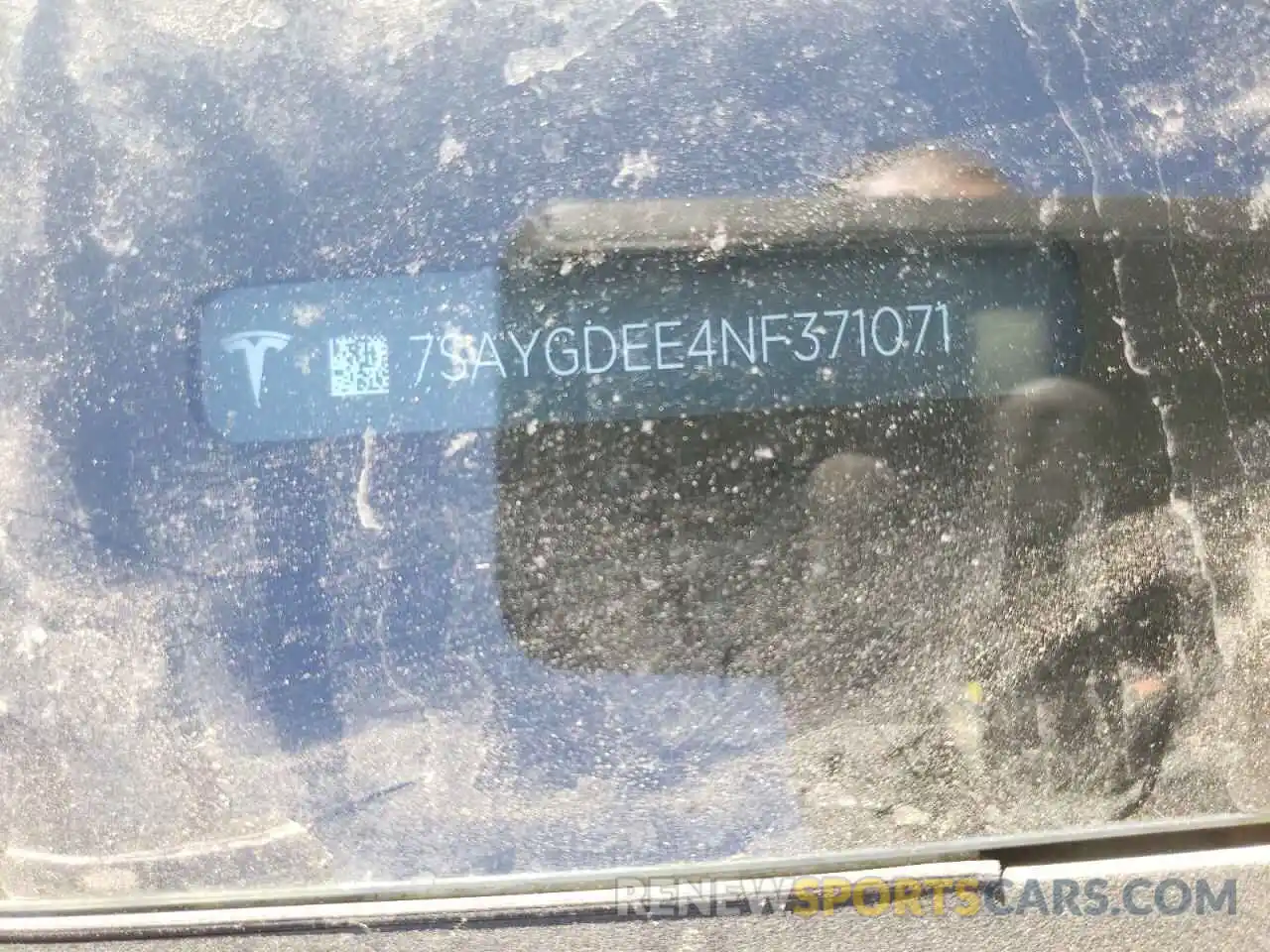 10 Photograph of a damaged car 7SAYGDEE4NF371071 TESLA MODEL Y 2022