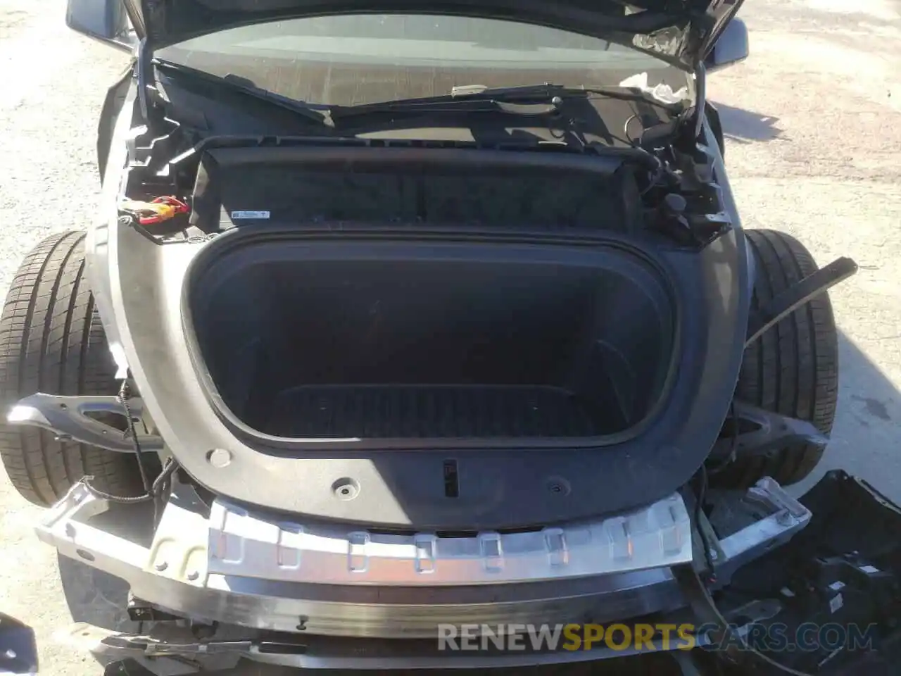 7 Photograph of a damaged car 7SAYGDEE4NF371071 TESLA MODEL Y 2022