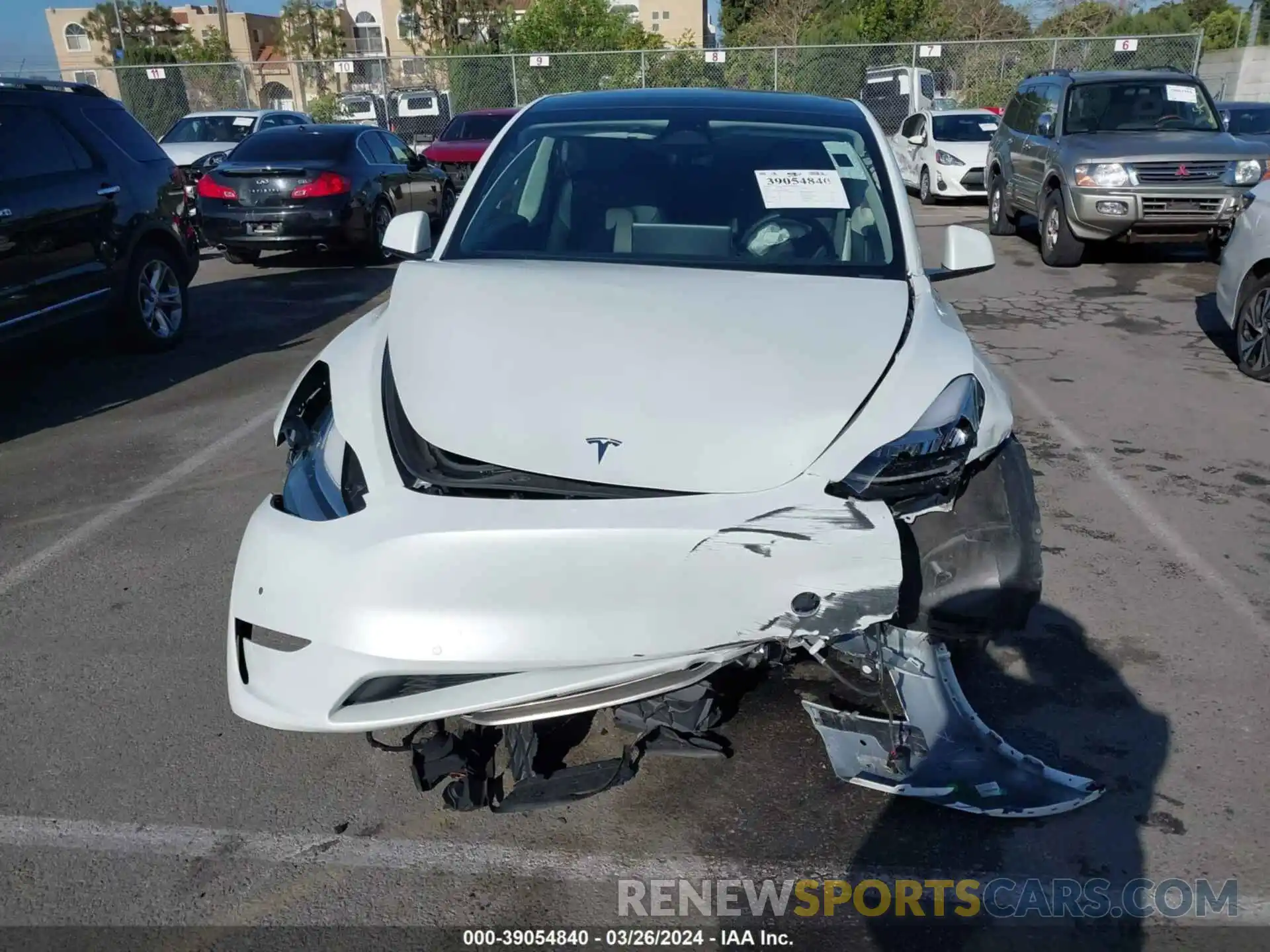 12 Photograph of a damaged car 7SAYGDEE4NF512088 TESLA MODEL Y 2022