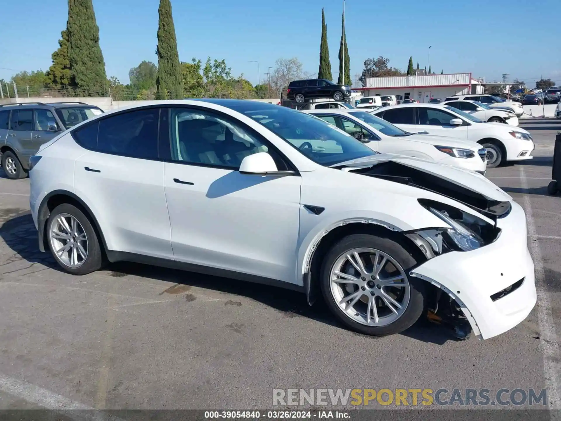 13 Photograph of a damaged car 7SAYGDEE4NF512088 TESLA MODEL Y 2022