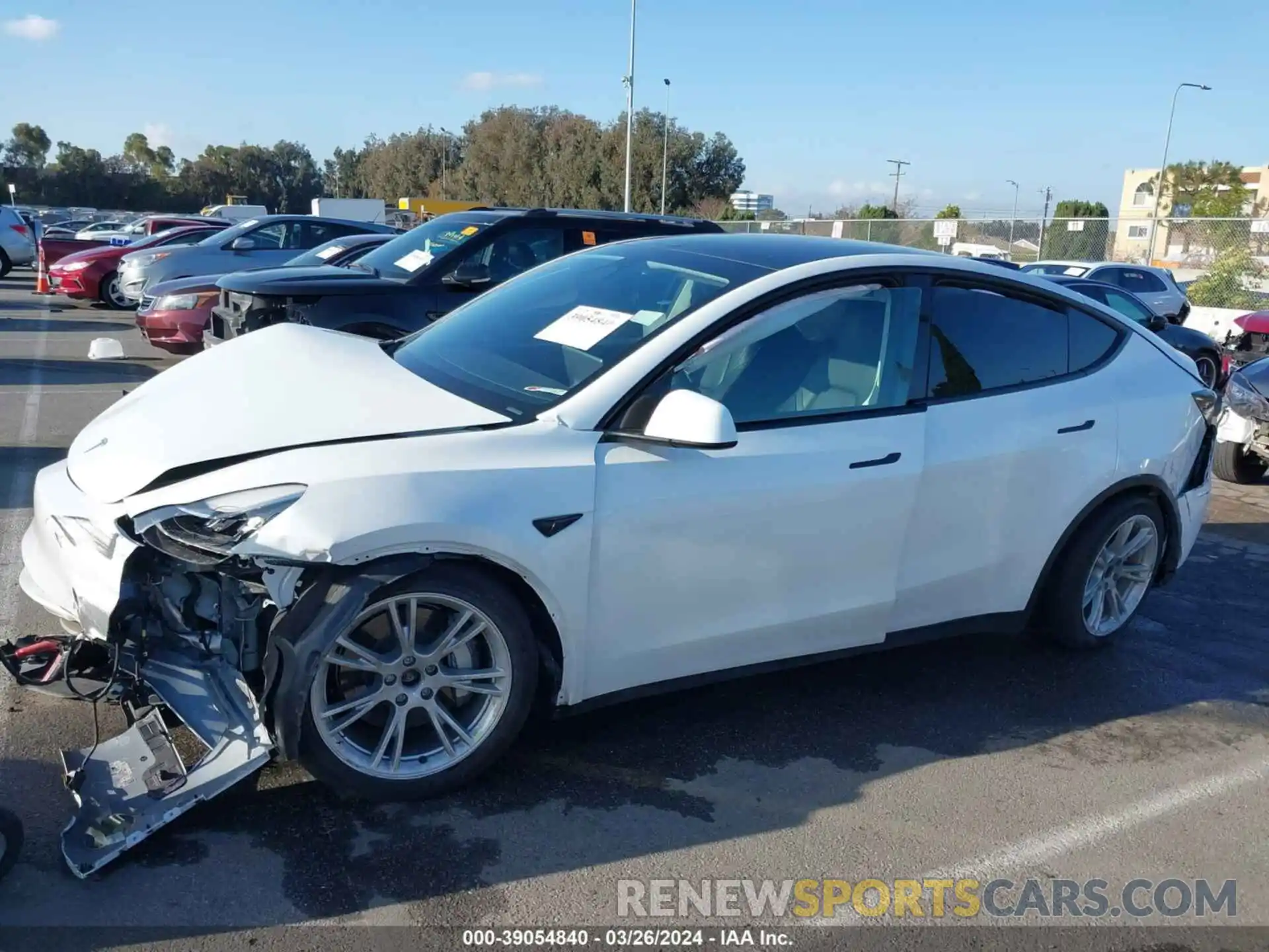 14 Photograph of a damaged car 7SAYGDEE4NF512088 TESLA MODEL Y 2022