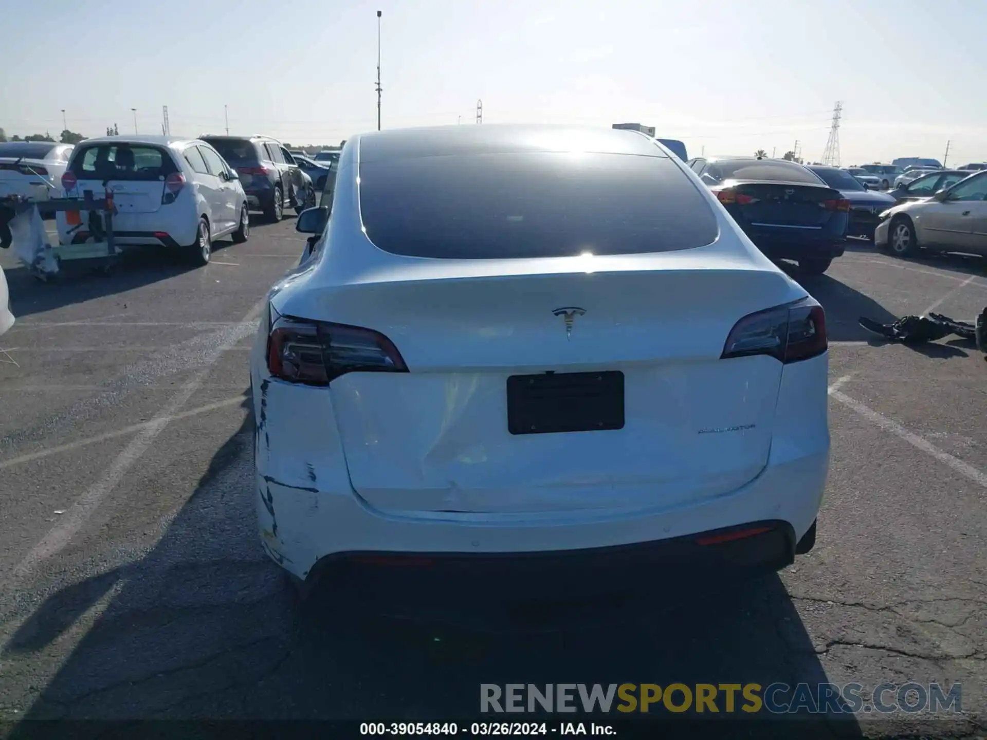 16 Photograph of a damaged car 7SAYGDEE4NF512088 TESLA MODEL Y 2022