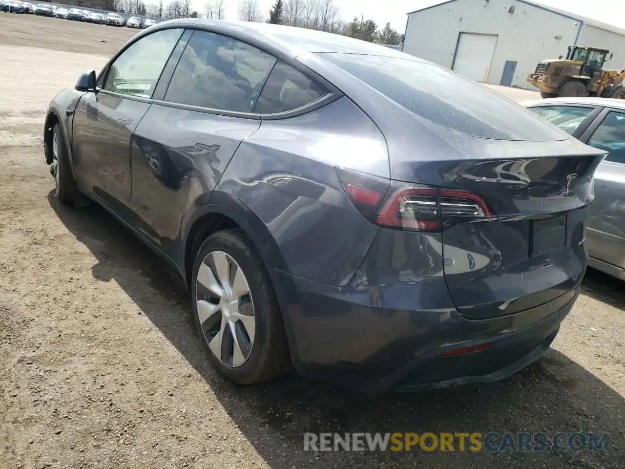 3 Photograph of a damaged car 7SAYGDEE5NF311042 TESLA MODEL Y 2022