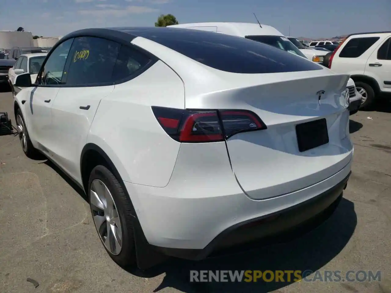 3 Photograph of a damaged car 7SAYGDEE5NF339388 TESLA MODEL Y 2022