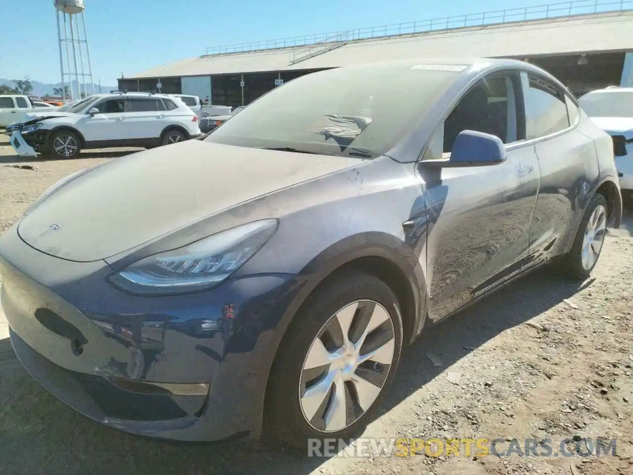 2 Photograph of a damaged car 7SAYGDEE5NF344882 TESLA MODEL Y 2022